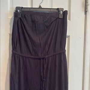 Old Navy Black Maxi Dress, Strapless.,